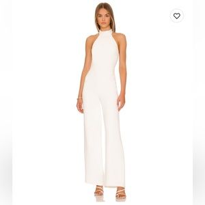 Lovers and Friends Heather Jumpsuit in white, size small